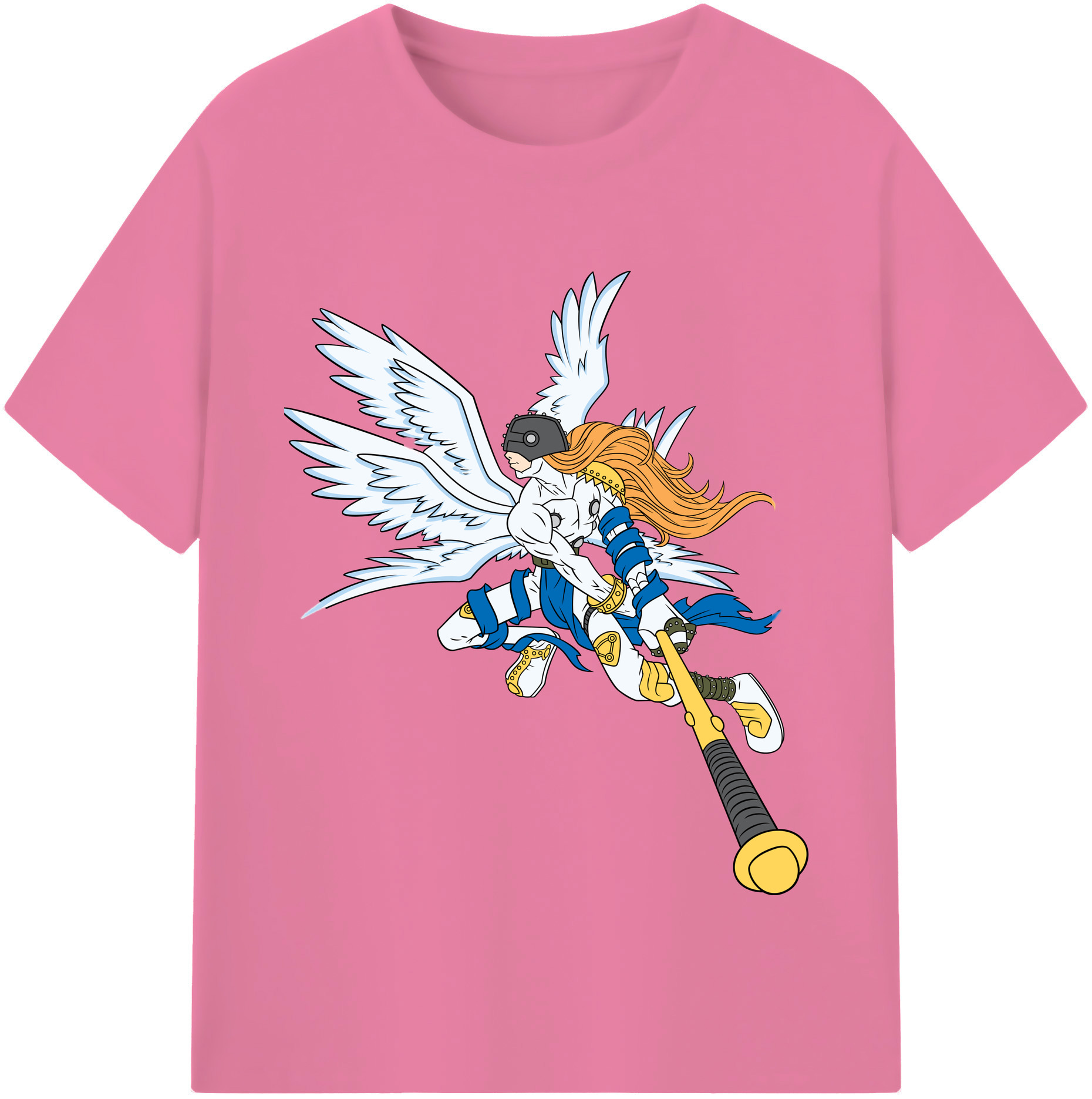 （画像用） Digimon デジタルモンスター/デジモン 綿100％半袖Tシャツ（フロントプリント）